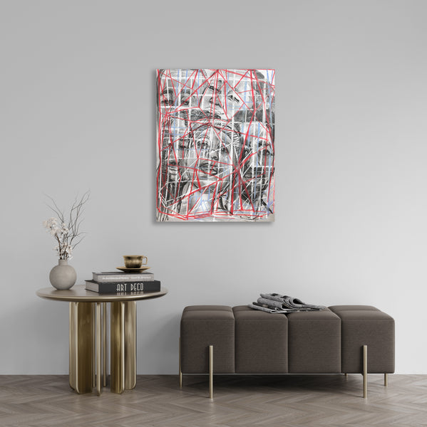 Under the System Canvas Print