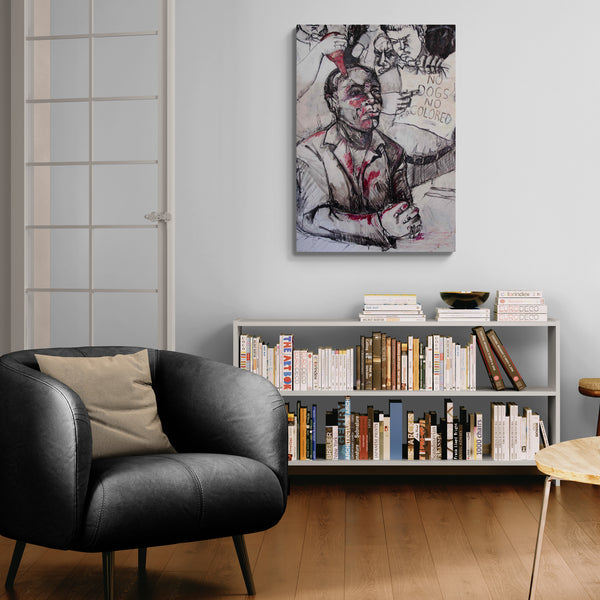 Sit-In Resistances Canvas Print